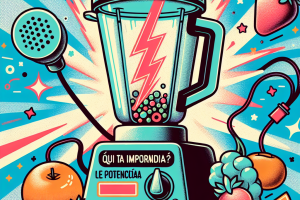 ¿Qué tan importante es la potencia de una licuadora?
